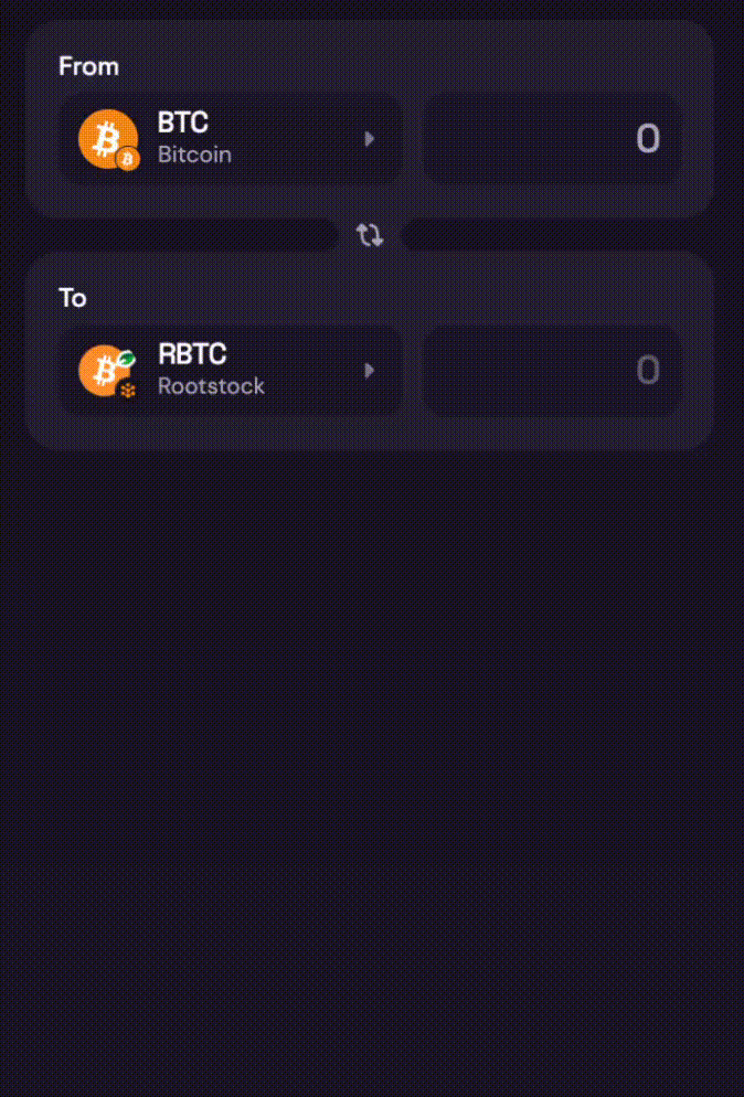 Input amount