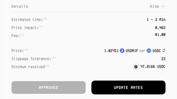 Update Rates